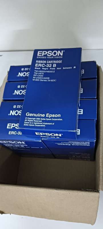 Epson ERC38B Black Ribbon - Originals