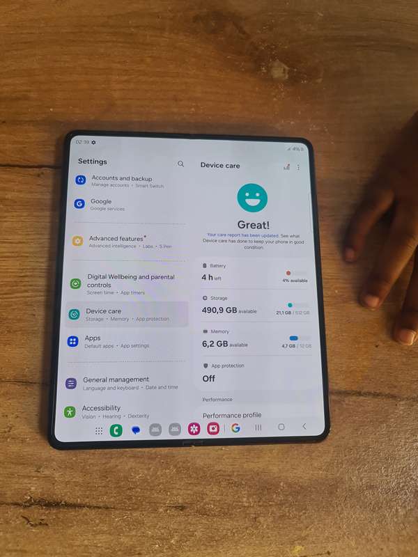 Samsung Galaxy Z Fold 5 512GB Pre owned