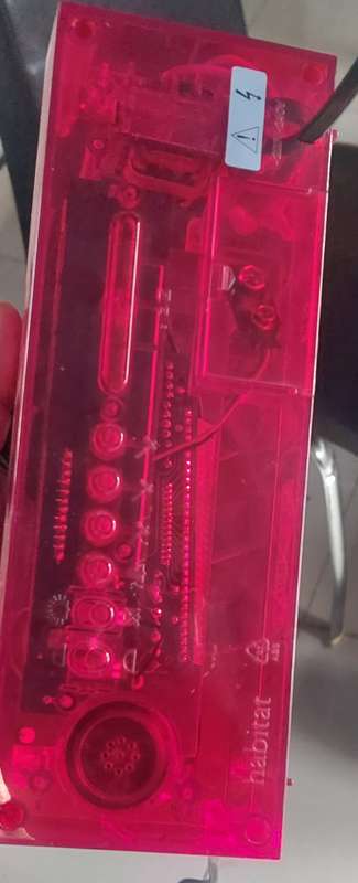 Rare Large HABITAT  Collectable Jonas Damon Digital Clock