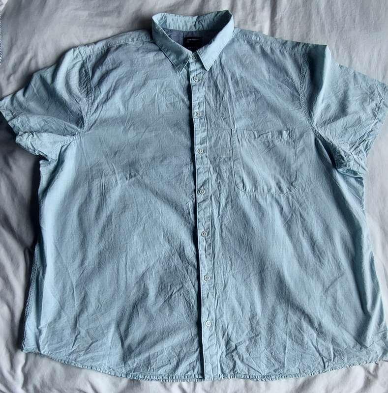 3xl men check shirt 100% cotton