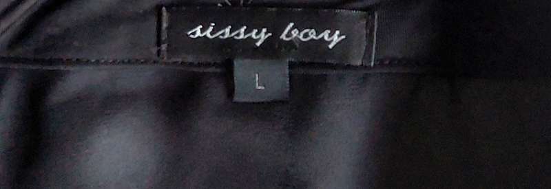 SISSY BOY LADIES SHIFON TOP SIZE LARGE