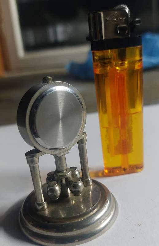 RARE VINTAGE COLLECTABLE MINIATURE CLOCK 8 (PLEASE SEE THERE ARE 9 ON AUCTION)