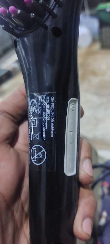 IGIA PROLINE HAIR STRAIGHTNER WORK PERFECT