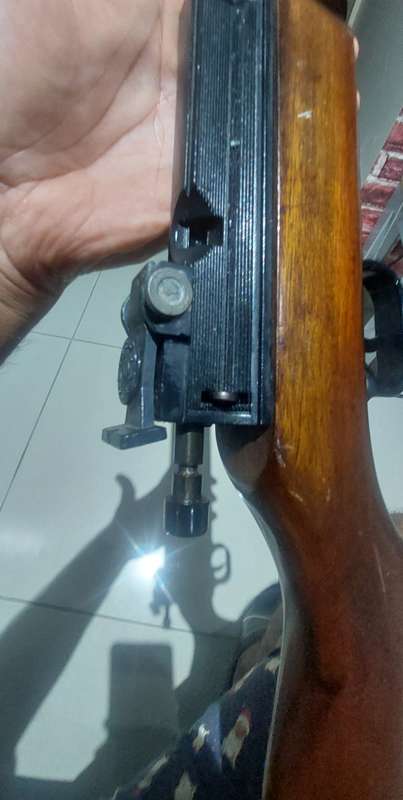 1000 FPS CANNON SUPER VINTAGE AIR PUMP RIFLE / RARE FIND LIKE BRAND NEW VERY POWERFUL BOLT ACTION