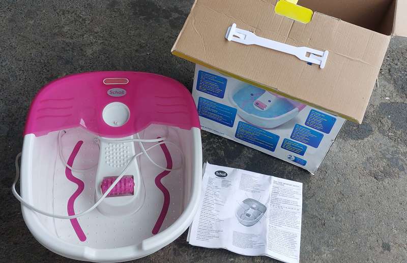 AWESSOME SCHOLL PEDICURE FOOT SPA ONLY READ DISCRIPTION