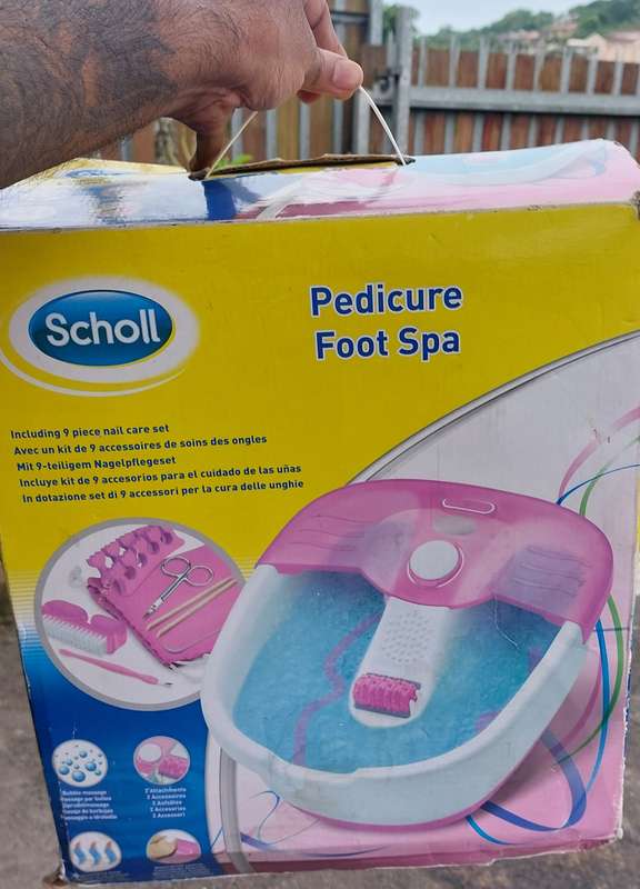 AWESSOME SCHOLL PEDICURE FOOT SPA ONLY READ DISCRIPTION