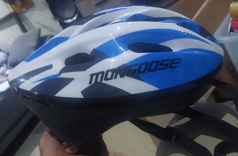 LIKE NEW BOYS MONGOOSE HELMET ADJUSTABLE