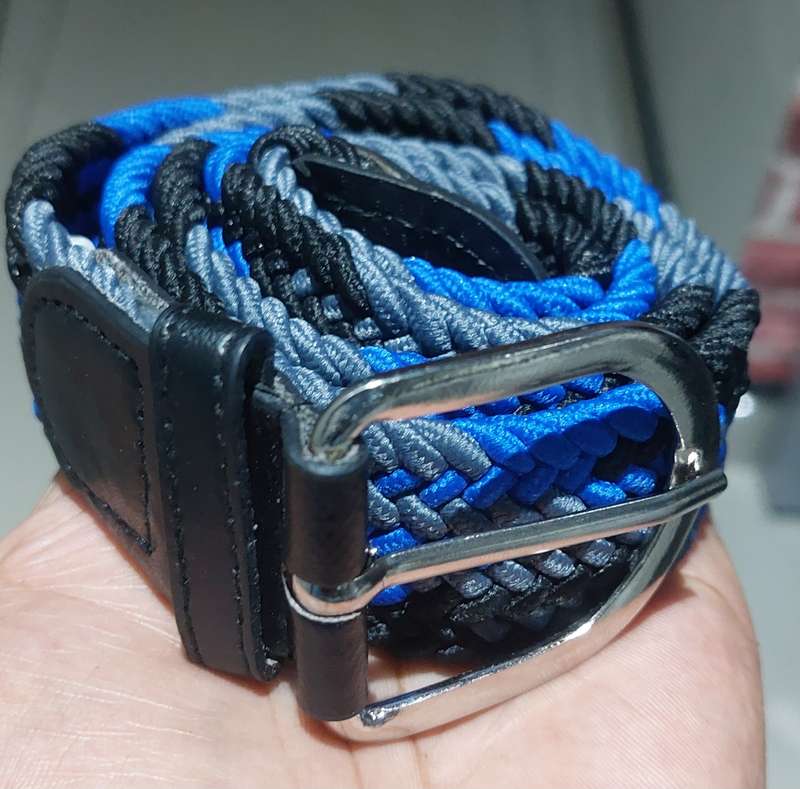 BRAIDED STRECH BELT FITS SIZE SMALL TO XL