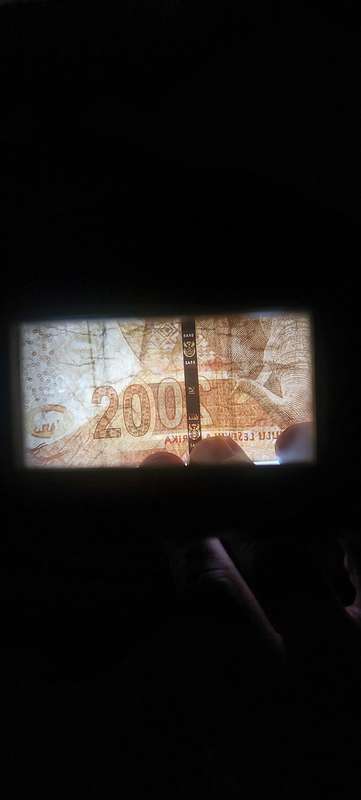LIKE NEW GHERTZ MONEY DETECTOR WITH MAGNIFY  GLASS WORKS 200%