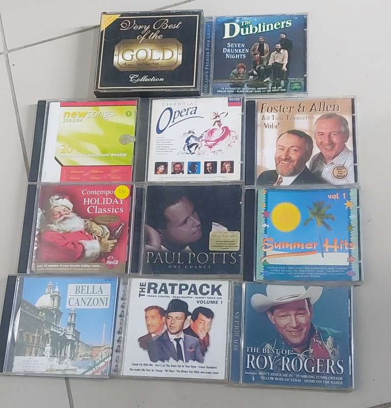OLDIES MUSIC CD BID FOR THE LOT