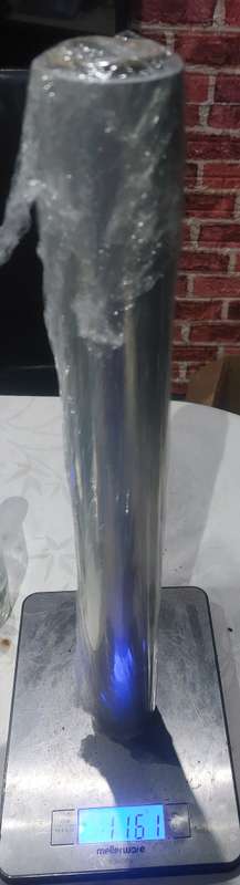 heavy duty braai food foil 46cm side to side over 50m weight over a kilo