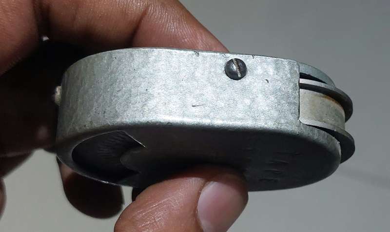 rare vintage tape strobe to measure speed of tape recorder or other rotating device