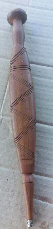 for the collector vintage knife in wooden sheath