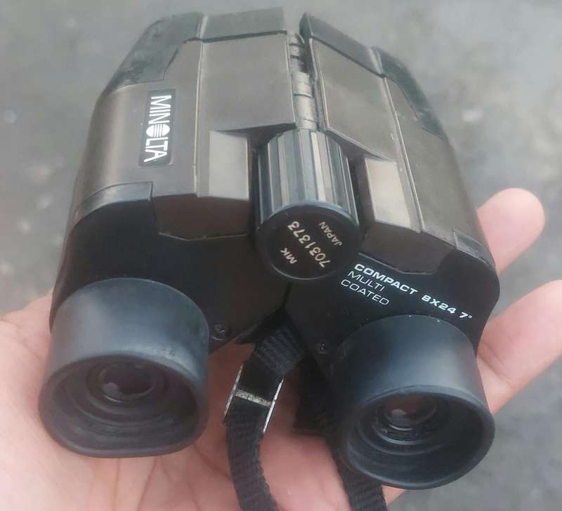 vintage made in japan  minolta mini binoculars works like a bomb