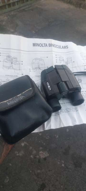 vintage made in japan  minolta mini binoculars works like a bomb