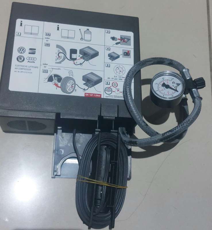 last 0ne OEM VW AUDI 6 BAR TYRE AIR COMPRESSOR FOR CARS AND SUV