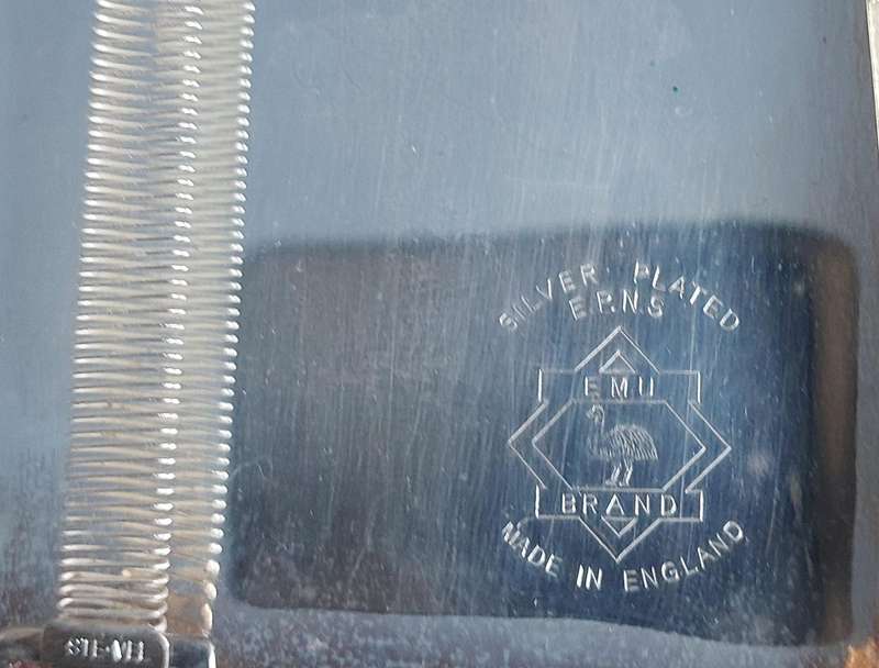 vintage made in England cigrette case