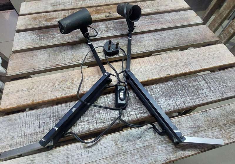 aluminum spot lights holder