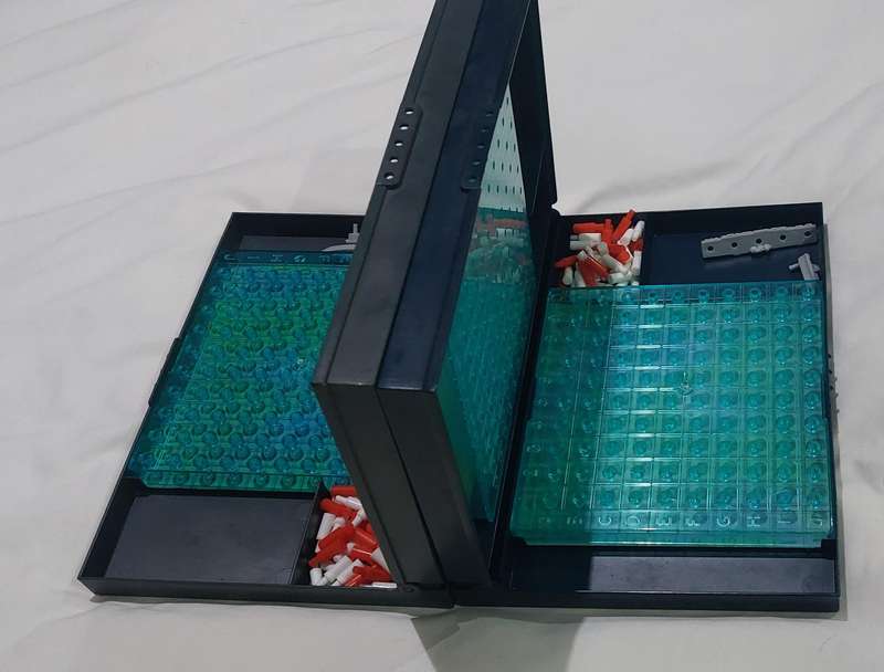 vintage made in the usa battleship board game by milton bradley 1979