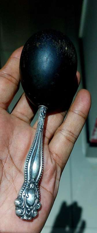 vintage sterling silver darner stamped sterling