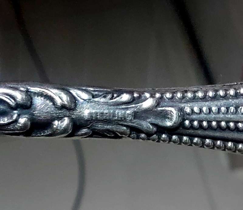 vintage sterling silver darner stamped sterling