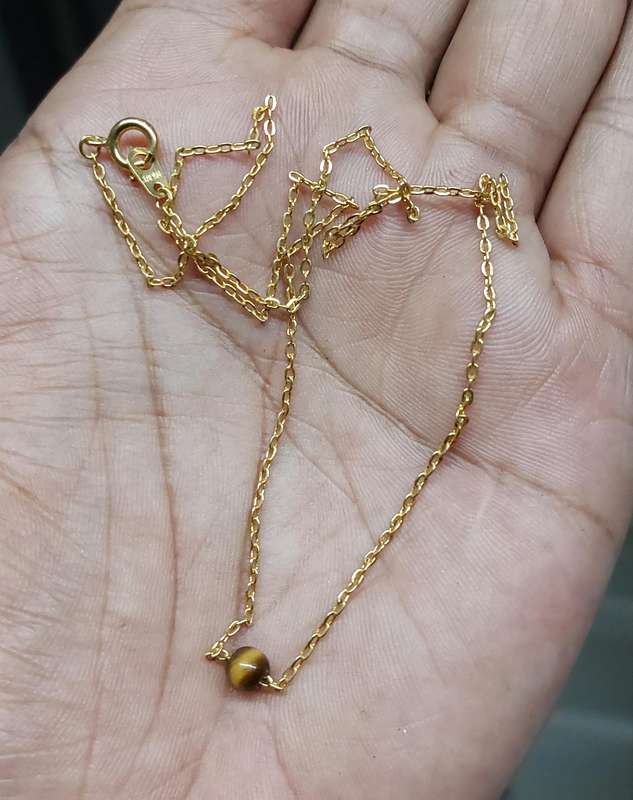 made in japan vintage neck chain absolutely stunning unsure of material.