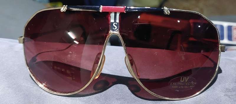 awesome vintage aviator sun glasses small to medium face