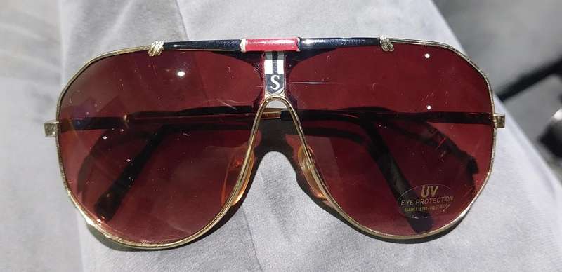 awesome vintage aviator sun glasses small to medium face