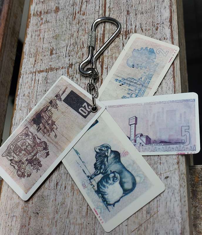 80s Money Key Holder