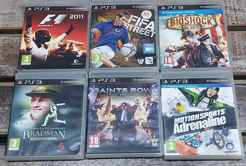 ps3 games no scratches bid for the lot