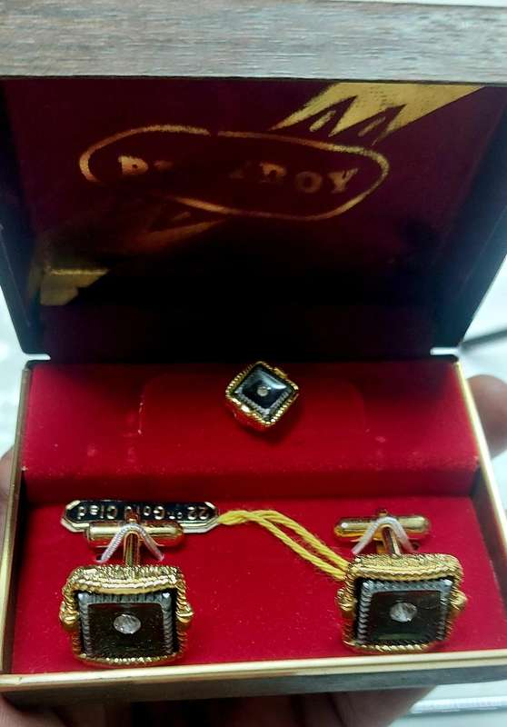 vintage cufflinks made in the USA