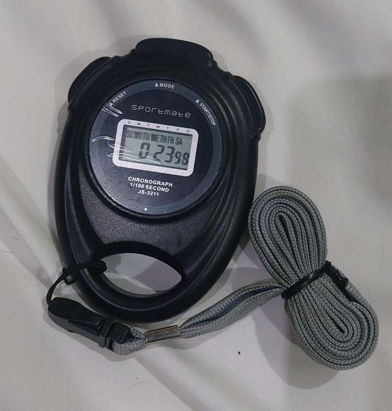 New stop watch