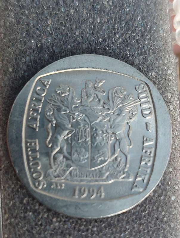 presidential 5 rand coin