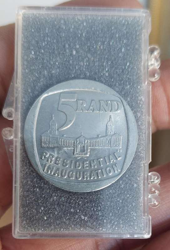 presidential 5 rand coin
