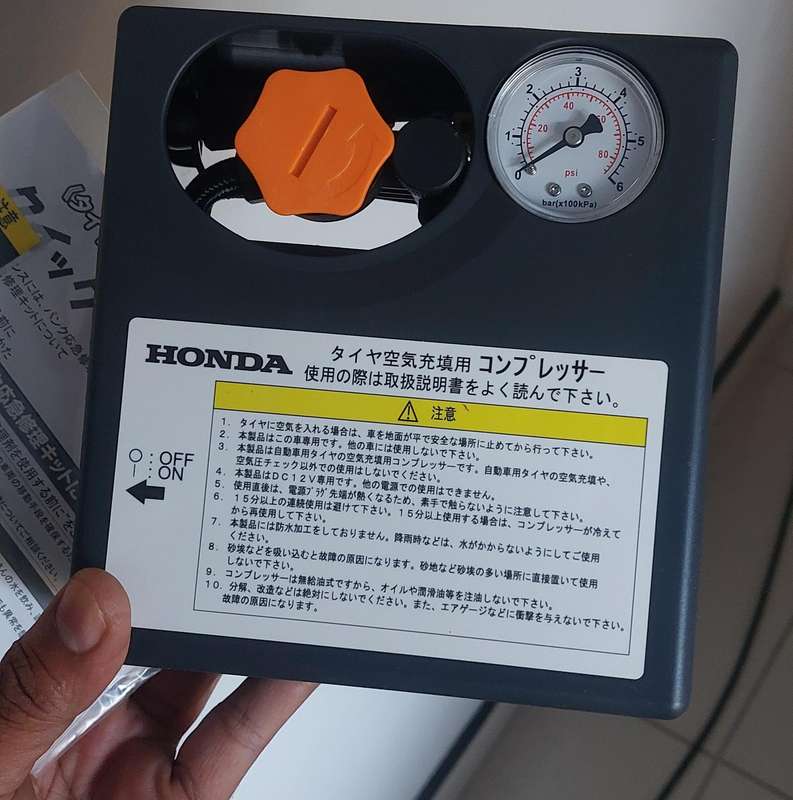 6 bar SUV HONDA air compressor