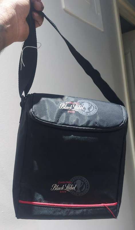 rare collectable black label sling back cooler