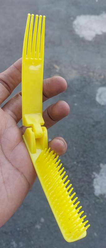 vintage 2 in 1 foldable comb solid quality