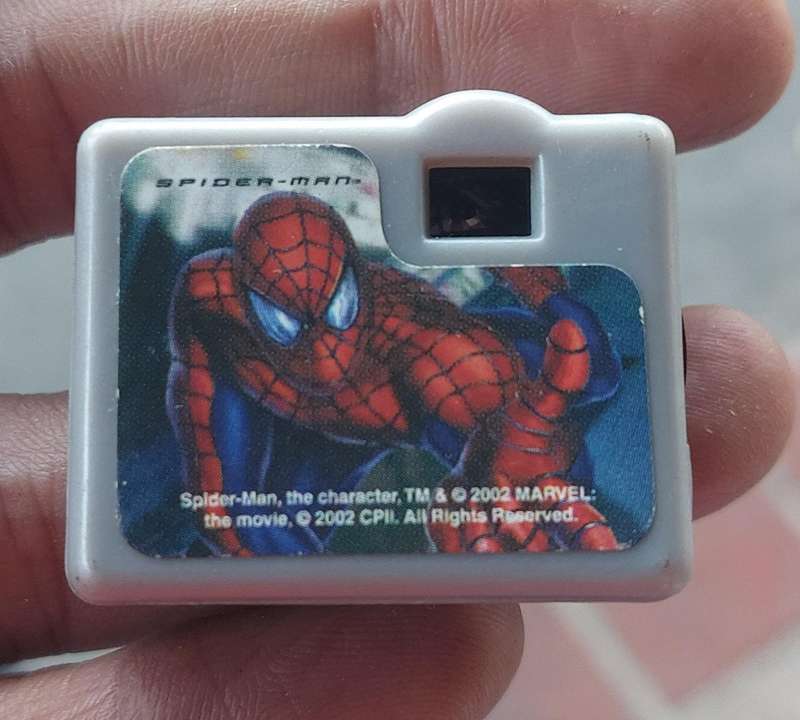 Rare Vintage spider man 3d camera viewer works 200%