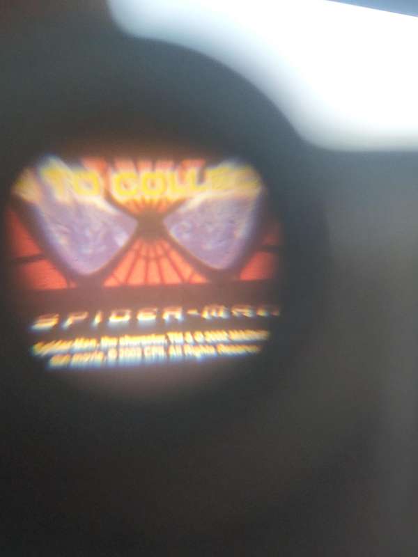 Rare Vintage spider man 3d camera viewer works 200%