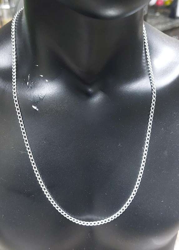 vintage neck chain absolutely stunning unsure of material nice weight.