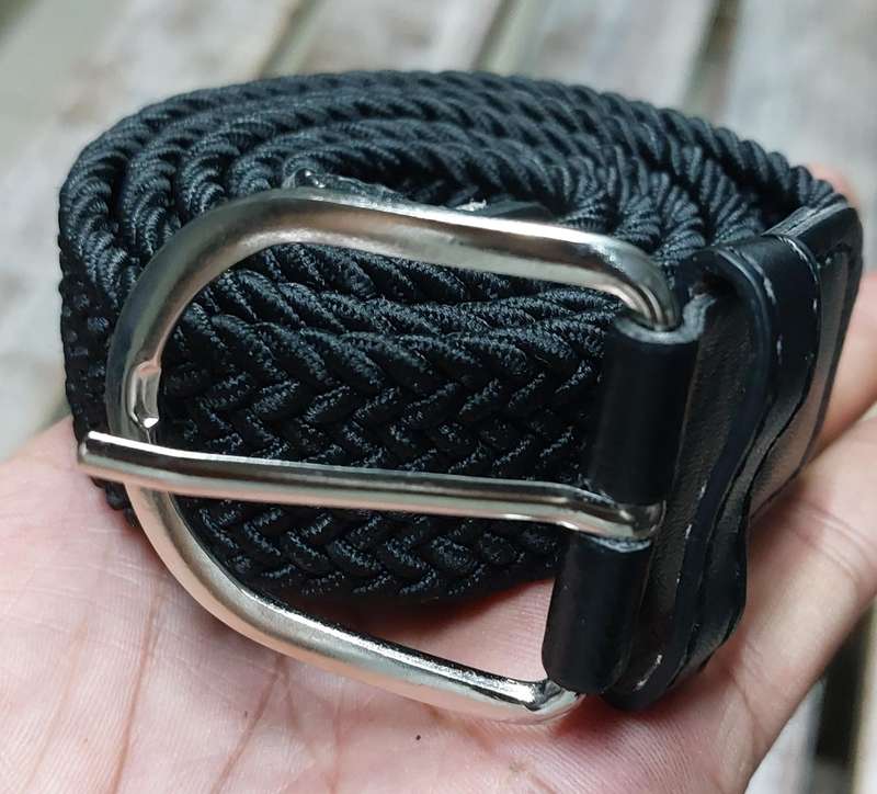 BRAIDED STRECH BELT FITS SIZE SMALL TO XL