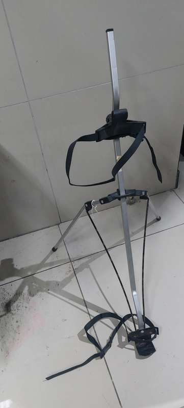 aluminum golf bag stand