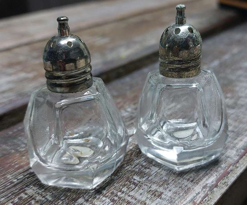 Vintage made in Japan salt and pepper shakers