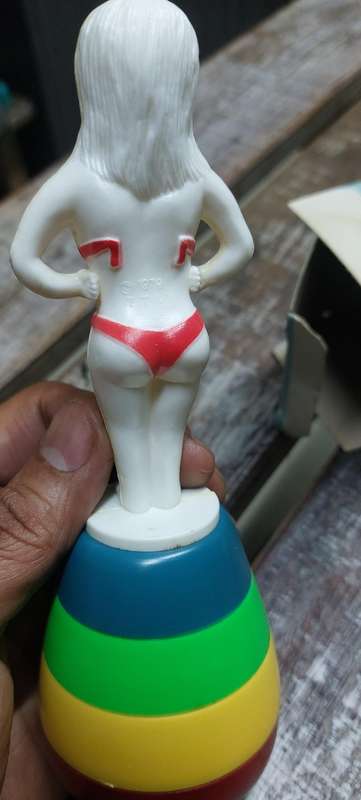 Vintage squirt pretty woman toy
