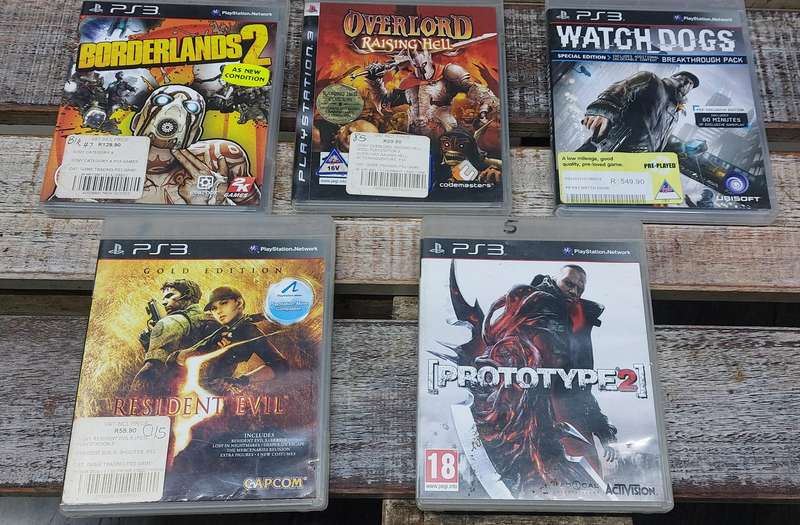 Playstation 3 games bid for the lot bundle 2
