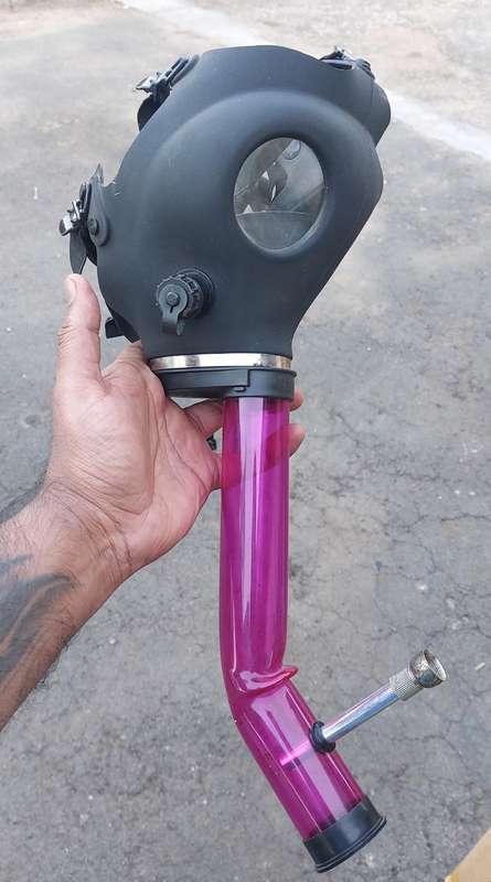 gas mask bong