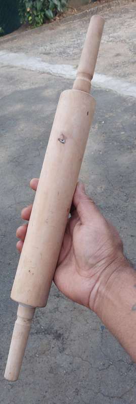 Hand made roti rolling pin
