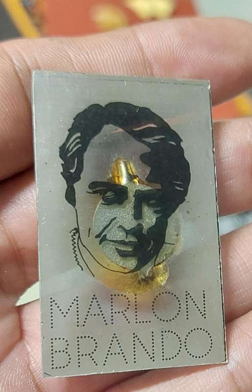 Vintage celebrity badges bid for the lot