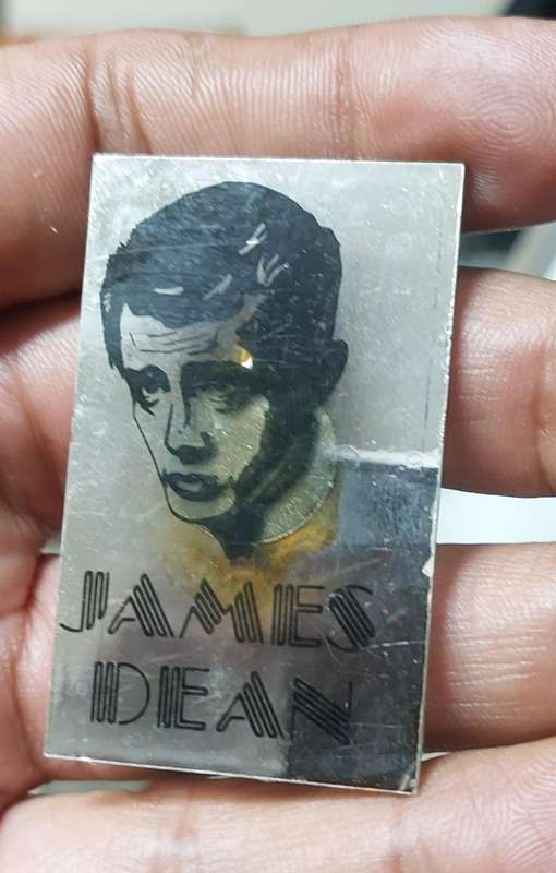 Vintage celebrity badges bid for the lot