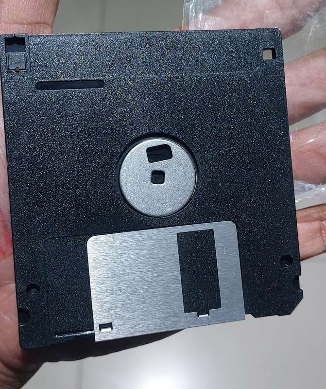 Vintage floppy disc